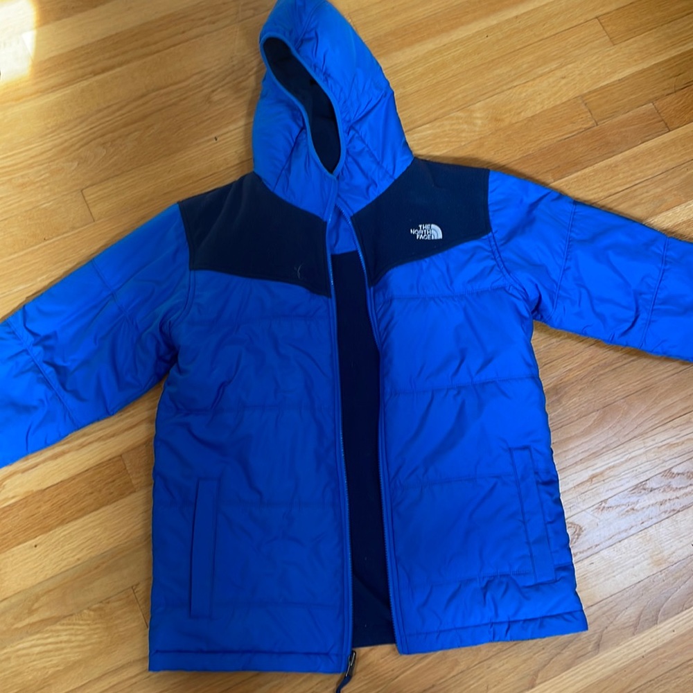North face reversible jacket